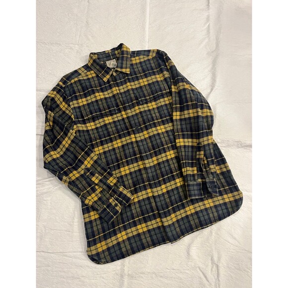 L L Bean Large Flannel Shirt Men’s - Picture 1 of 10